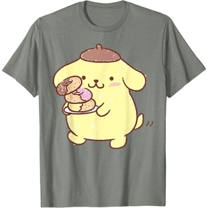 image:imagePompompurin Donuts TShirtOlive Heather