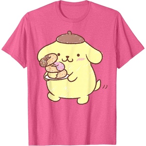 image:imagePompompurin Donuts TShirtPink Heather