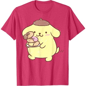 image:imagePompompurin Donuts TShirtRed Heather