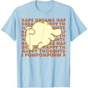 image:imagePompompurin Happy Thoughts Nap Time TShirt SmallBaby Blue