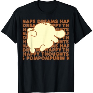 image:imagePompompurin Happy Thoughts Nap Time TShirt SmallBlack