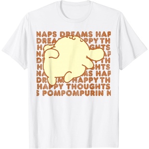 image:imagePompompurin Happy Thoughts Nap Time TShirt SmallWhite