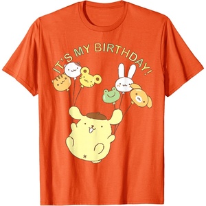 image:imagePompompurin Its My Birthday TShirt SmallOrange