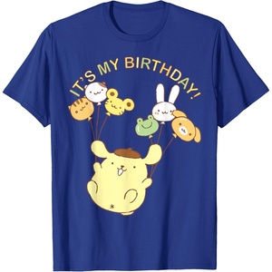 image:imagePompompurin Its My Birthday TShirt SmallRoyal Blue