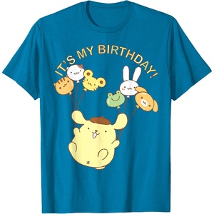 image:imagePompompurin Its My Birthday TShirt SmallSapphire Blue