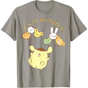 image:imagePompompurin Its My Birthday TShirt SmallSlate Grey