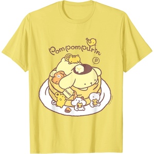 image:imagePompompurin Pancake Friends Tee Shirt TShirtLemon Yellow