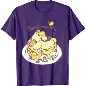 image:imagePompompurin Pancake Friends Tee Shirt TShirtPurple
