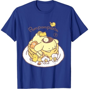 image:imagePompompurin Pancake Friends Tee Shirt TShirtRoyal Blue