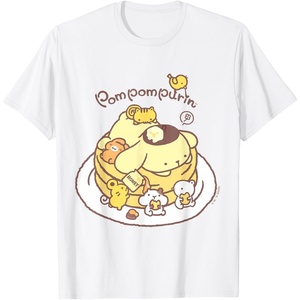 image:imagePompompurin Pancake Friends Tee Shirt TShirtWhite