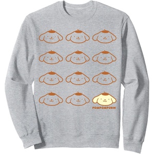 image:imagePompompurin Real SweatshirtHeather Grey