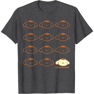 image:imagePompompurin Real TShirtDark Heather Grey