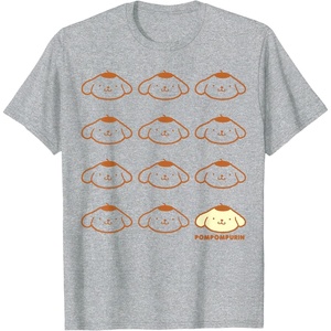 image:imagePompompurin Real TShirtHeather Grey