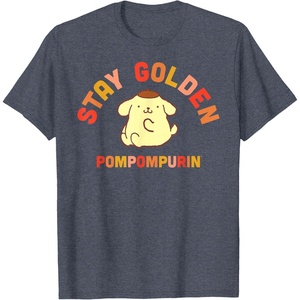 image:imagePompompurin Stay Golden TShirtHeather Blue