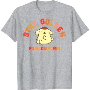 image:imagePompompurin Stay Golden TShirtHeather Grey
