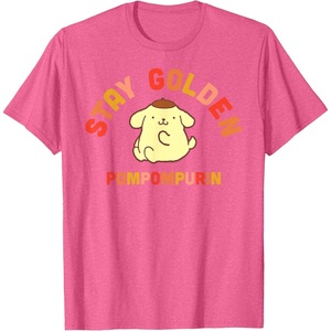 image:imagePompompurin Stay Golden TShirtPink Heather