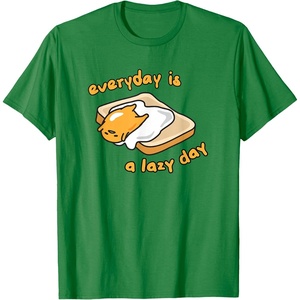 image:imageSANRIO Gudetama Everyday is a Lazy Day TShirtKelly Green