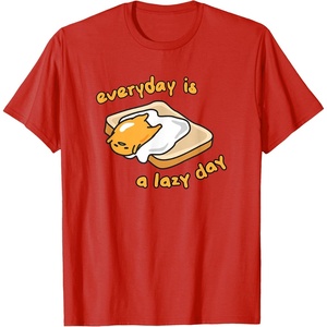 image:imageSANRIO Gudetama Everyday is a Lazy Day TShirtRed