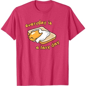 image:imageSANRIO Gudetama Everyday is a Lazy Day TShirtRed Heather