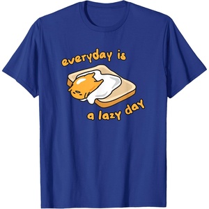 image:imageSANRIO Gudetama Everyday is a Lazy Day TShirtRoyal Blue