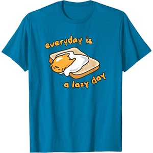 image:imageSANRIO Gudetama Everyday is a Lazy Day TShirtSapphire Blue