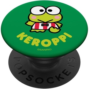 image:imageSANRIO Keroppi Character Front and Back PopGrip Adhesive PopSocket for iPhone 11 BlackAdhesive PopGrip