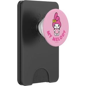 image:imageSANRIO My Melody Character Front and Back PopSockets Adhesive PopGrip for iPhone 11  BlackMagnetic PopWallet