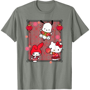 image:imageSanrio Characters Lunar New Year TShirtOlive Heather