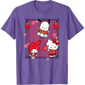image:imageSanrio Characters Lunar New Year TShirtPurple Heather