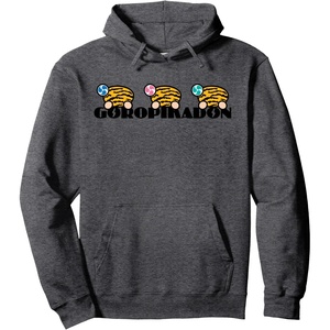 image:imageSanrio Goropikadon Backside Hoodie Pullover HoodieDark Heather Grey