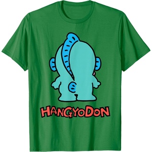 image:imageSanrio Hangyodon Backside Logo Tee Shirt TShirtKelly Green