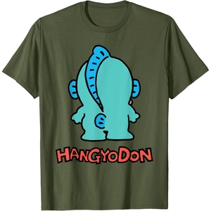 image:imageSanrio Hangyodon Backside Logo Tee Shirt TShirtOlive Green