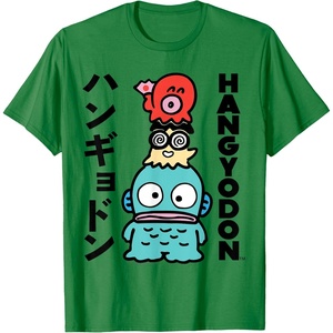 image:imageSanrio Hangyodon Japanese Tee Shirt TShirtKelly Green