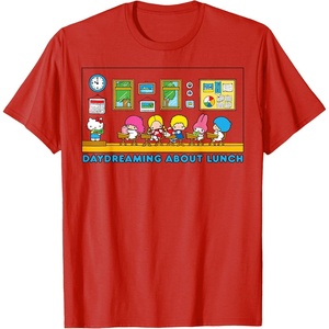image:imageSanrio Hello Kitty and Friends Daydreaming about Lunch Class TShirtRed