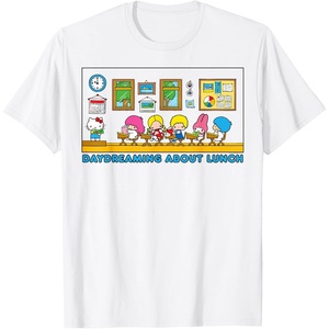 image:imageSanrio Hello Kitty and Friends Daydreaming about Lunch Class TShirtWhite