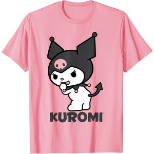 image:imageSanrio Kuromi Backside Logo Tee Shirt TShirtPink
