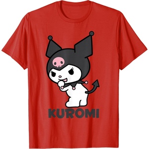 image:imageSanrio Kuromi Backside Logo Tee Shirt TShirtRed