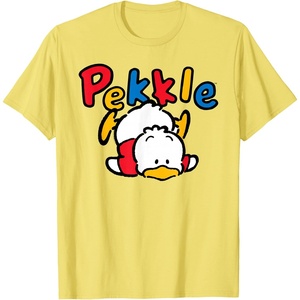 image:imageSanrio Pekkle Backside Logo Tee Shirt TShirtLemon Yellow