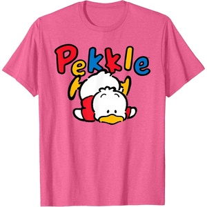 image:imageSanrio Pekkle Backside Logo Tee Shirt TShirtPink Heather