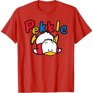 image:imageSanrio Pekkle Backside Logo Tee Shirt TShirtRed