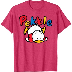 image:imageSanrio Pekkle Backside Logo Tee Shirt TShirtRed Heather