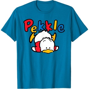 image:imageSanrio Pekkle Backside Logo Tee Shirt TShirtSapphire Blue