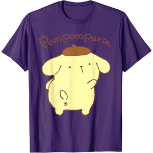 image:imageSanrio Pompompurin Backside Logo Tee Shirt TShirtPurple