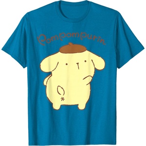 image:imageSanrio Pompompurin Backside Logo Tee Shirt TShirtSapphire Blue