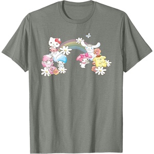 image:imageSanrio Spring Hello Kitty Little Twin Stars My Melody Purin TShirtOlive Heather