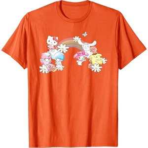 image:imageSanrio Spring Hello Kitty Little Twin Stars My Melody Purin TShirtOrange