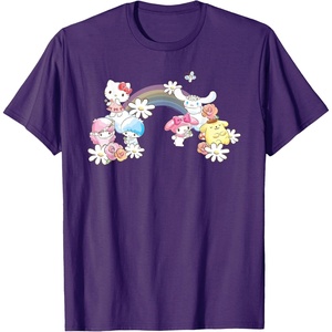 image:imageSanrio Spring Hello Kitty Little Twin Stars My Melody Purin TShirtPurple