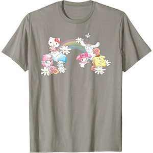image:imageSanrio Spring Hello Kitty Little Twin Stars My Melody Purin TShirtSlate Grey