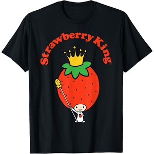 image:imageSanrio Strawberry King Classic Tee Shirt TShirtBlack