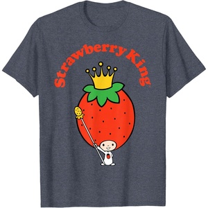 image:imageSanrio Strawberry King Classic Tee Shirt TShirtHeather Blue